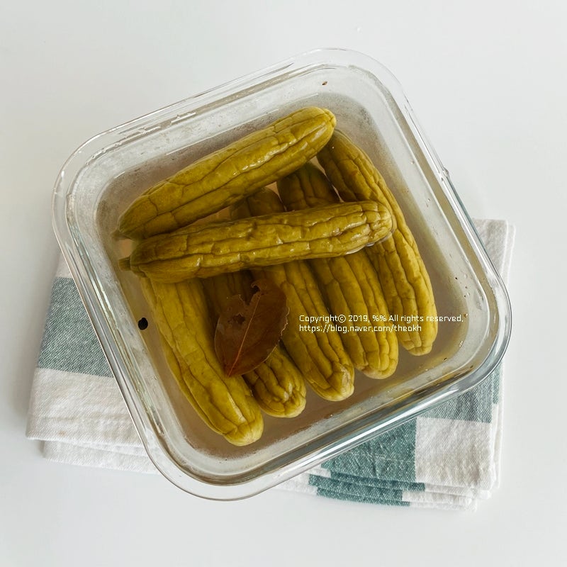 미니 오이피클 만드는 법, 황금 비율로 맛있게 만들어요