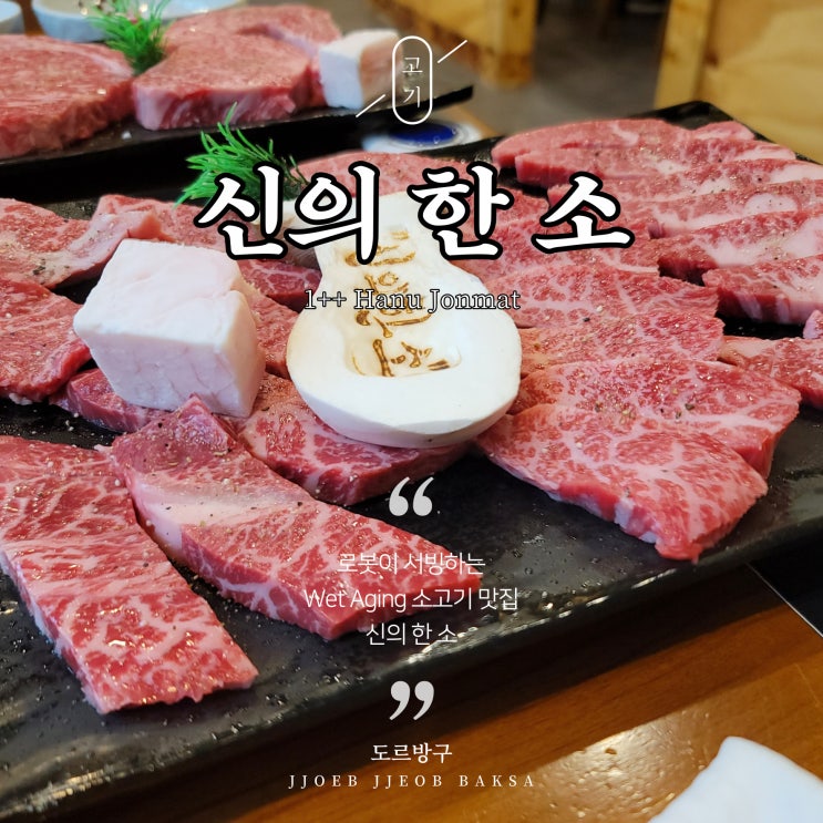  영하 2도 항온수조에서 숙성한 물고기 아니고 소고기! 배곧 한우 맛집 신의한소 정육식당!