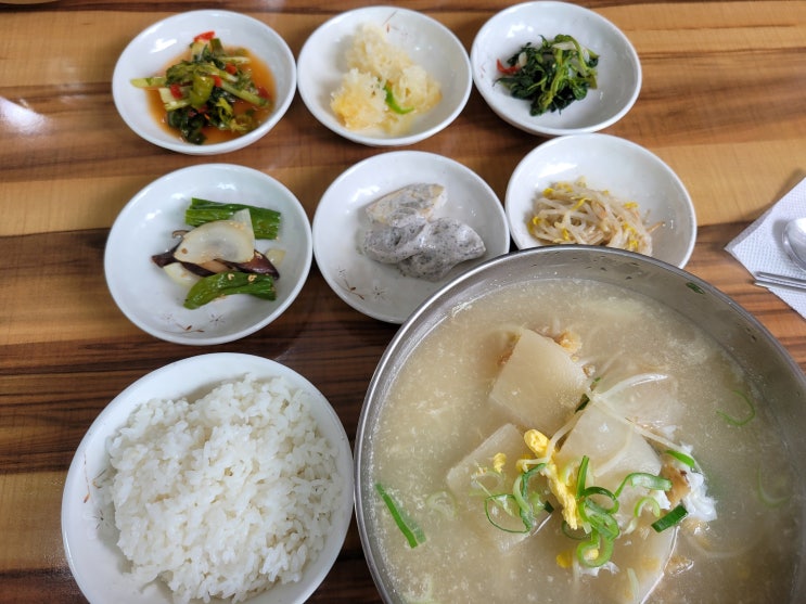  해장엔 황태해장국 중동역 맛집