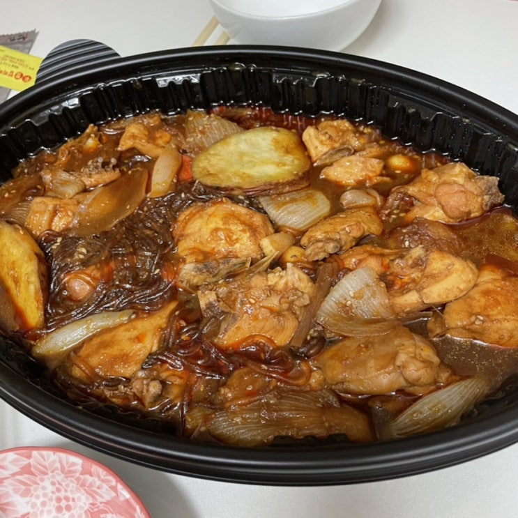  두찜 로제닭발, 간장찜닭 매운맛