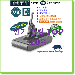  놀라운 다이슨v8배터리 베스트 인기 순위 20위