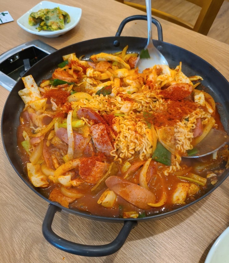  김뚜껑부대찌개 군자역 부대찌개 맛집 방문 후기
