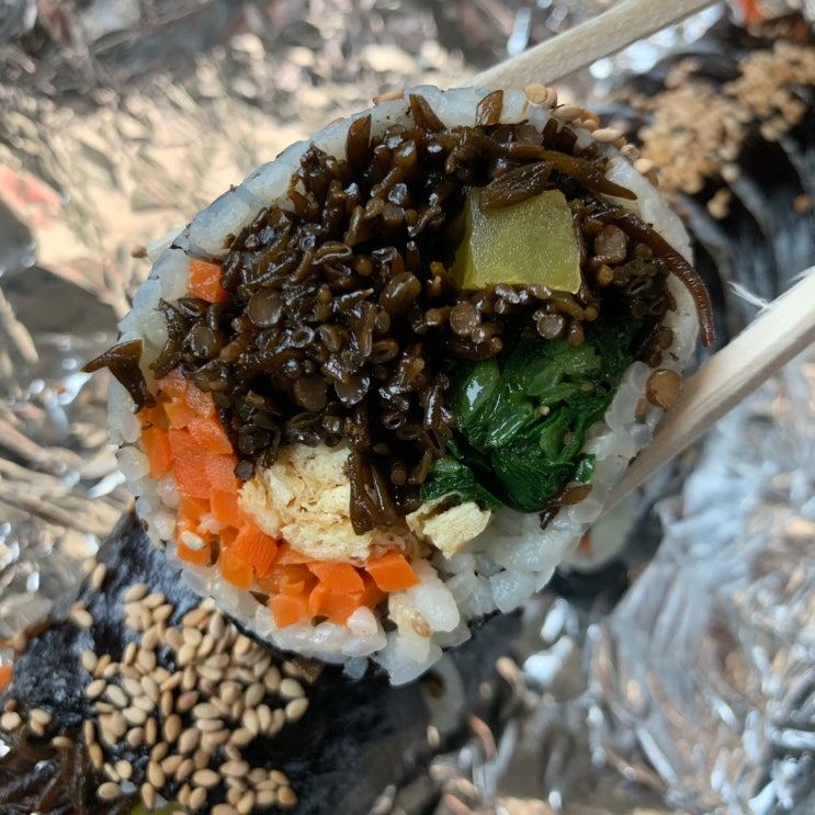거제 김밥 맛집 쌤김밥! 백종원 골목식당은 역시 믿고 본다!