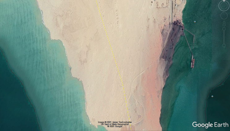 모리타니아의 철광석 광산과 사막철도