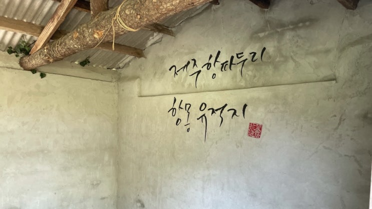  [20210314] 제주도 여행 - 1일차(1) (할매집/항파두리항몽유적지/호텔시리우스)