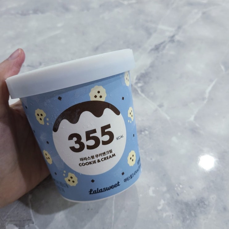  라라스윗(lalasweet) 아이스크림 신상 쿠앤크맛 리뷰