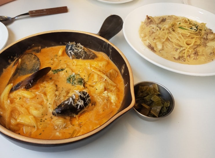  여수 이순신 광장 맛집 / 행복 파스타 내돈내먹 후기 