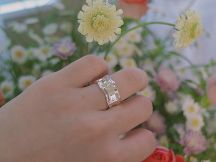  베흐트 Maree ring 검지 중지 실버반지 후기