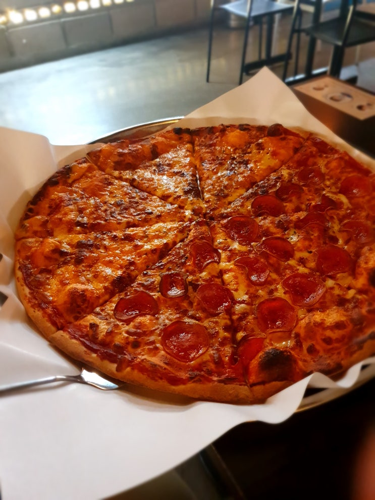  [찐맛집] 범계 피자 맛집 비자스에서 수제맥주와 18inch  피자 도전!