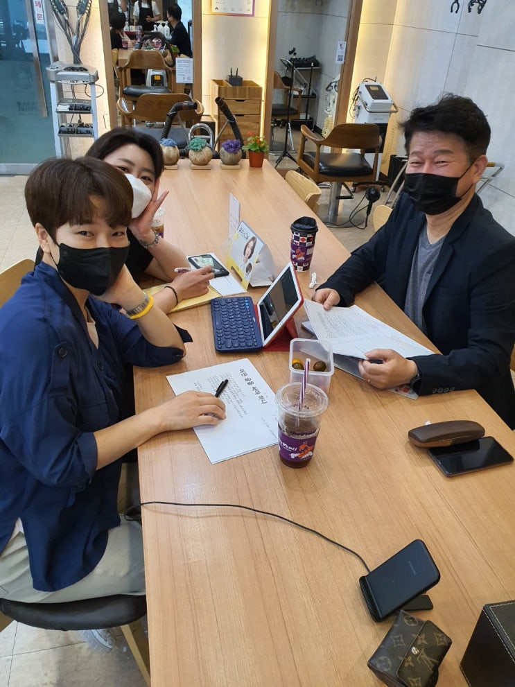  [ 노원 미용실 ] 시세이도 신제품 런칭을 준비중인 살롱드프롬 직원들!