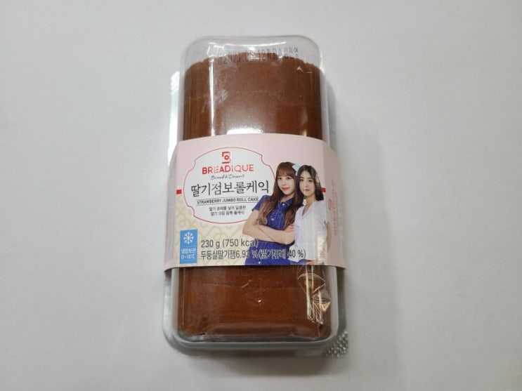  GS25 딸기점보롤케익 후기