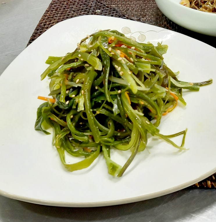  수원요리학원/반찬조리전문가과정 수강중!/6월 8일차 수업/미역줄기볶음