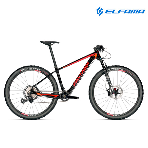 구매평 좋은 2021년 엘파마 판타시아 S7 8700 MTB자전거 2X XT 24단 카본, 블랙레드 340 ···