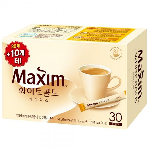 가성비갑 동서 맥심 화이트골드 커피믹스 30T(20T+10T) 추천해요 가성비갑 동서 맥심 화이트골드 커피믹스 30T(20T+10T) 추천해요