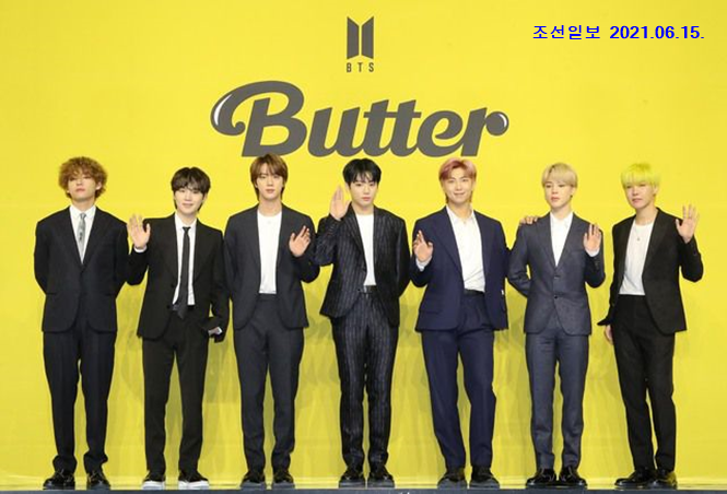 방탄소년단 버터(Butter) 미국 빌보드 차트 3주연속 1위