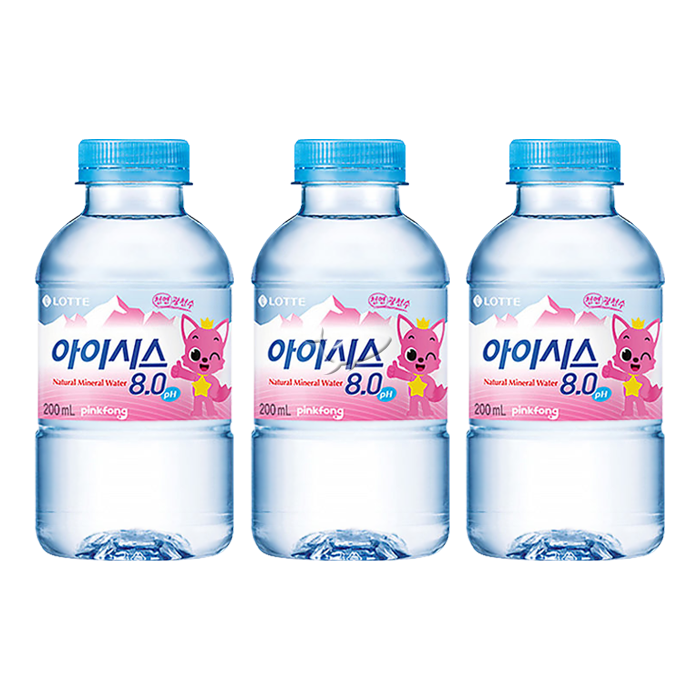 인기있는 (100개) 아이시스8.0 핑크퐁 200ml x 100개, 단품 좋아요