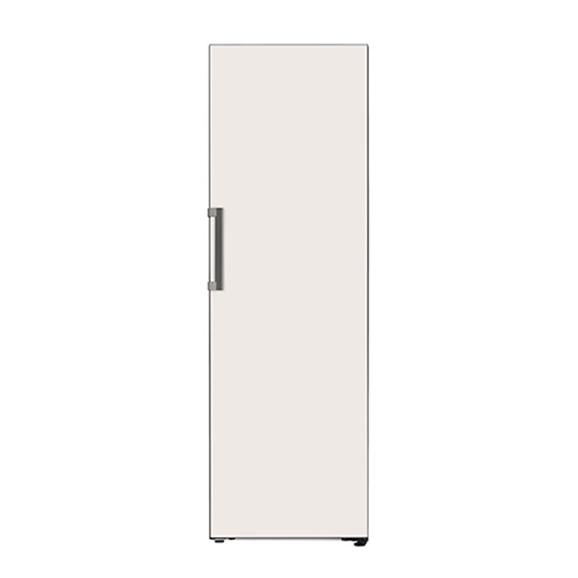 가성비 뛰어난 LG전자 오브제컬렉션 X320GB 컨버터블 냉장고 1등급 미스트 글라스 베이지, 연결안함 ···