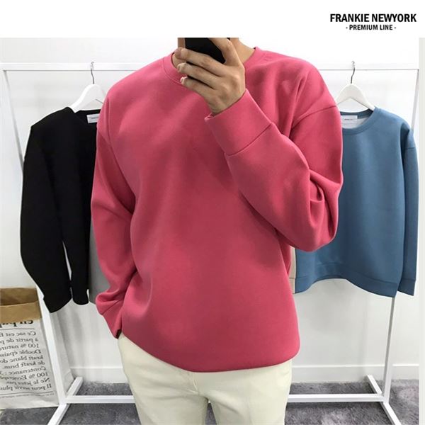 인기 급상승인 프랭키뉴욕 남자 네오프렌 오버핏 맨투맨 티셔츠 커플룩 IS9FTS20 ··· 인기 급상승인 프랭키뉴욕 남자 네오프렌 오버핏 맨투맨 티셔츠 커플룩 IS9FTS20 ···