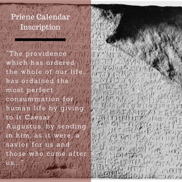 프리에네의 달력 비문 (Calendar Inscription of Priene) : 네이버 블로그