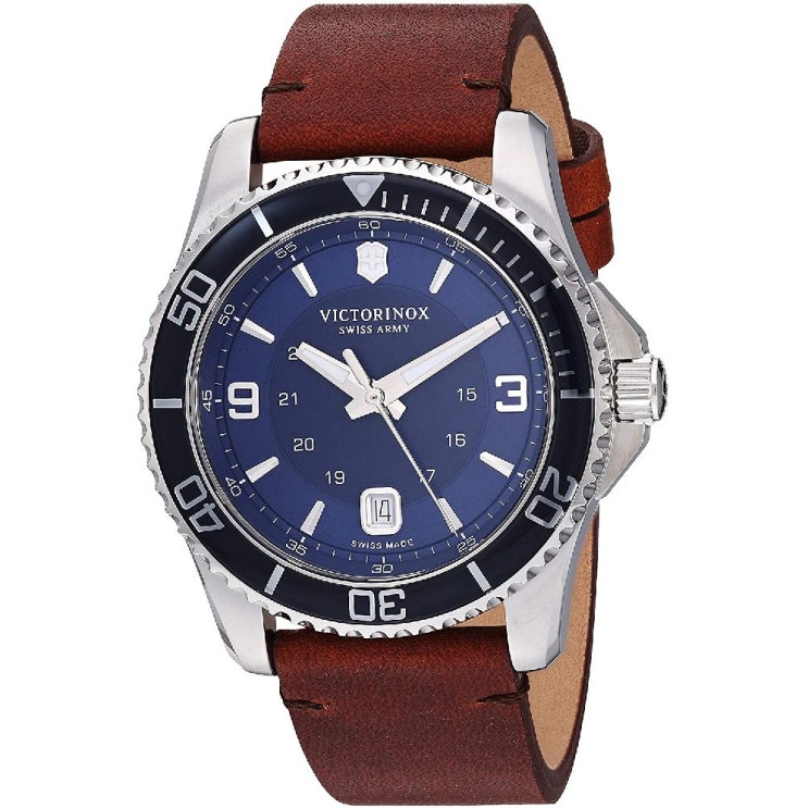 인지도 있는 Victorinox 가죽 스트랩 브라운 빅토리 남성의 스테인레스 스틸 스위스 쿼츠 시계 21.5 모델 : 241863 추천합니다 인지도 있는 Victorinox 가죽 스트랩 브라운 빅토리 남성의 스테인레스 스틸 스위스 쿼츠 시계 21.5 모델 : 241863 추천합니다