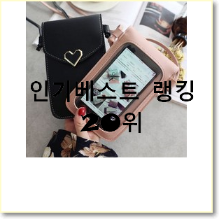  입소문탄 미니백 목록 이건 사야돼!