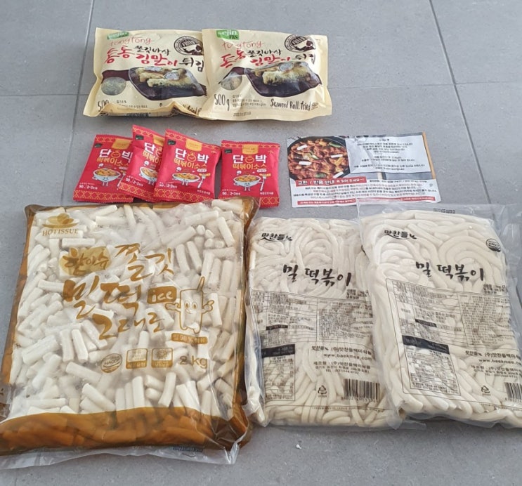  (내돈내산)이제이푸드스토리 누들떡 밀떡볶이, 단박떡볶이 소스 추천
