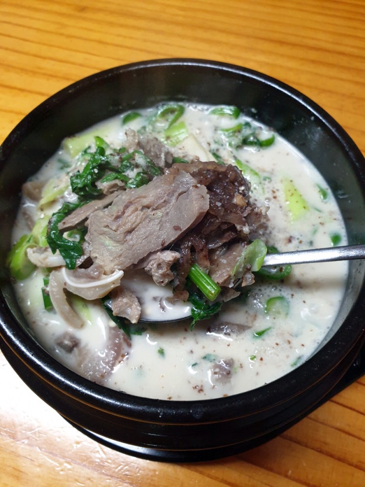  돼지머리고기 넣은 순대국만들기 훈푸드에 다 있어요