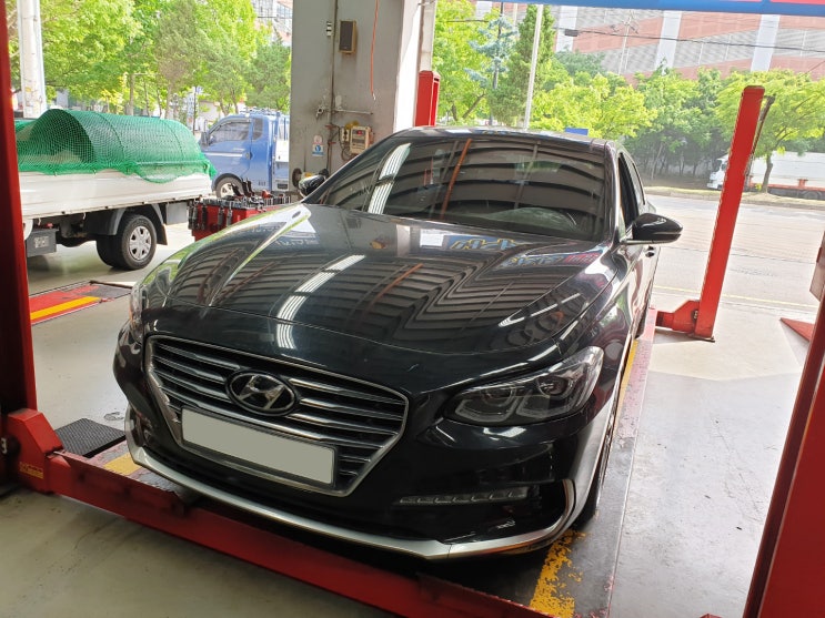  타이어프로 시화점 그랜저IG 245/40R19 미쉐린 MXM4 교체