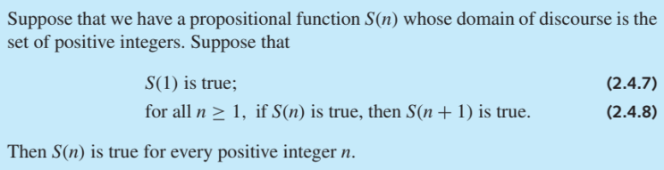  [이산수학2-3]Mathmetical Induction(수학적 귀납법)