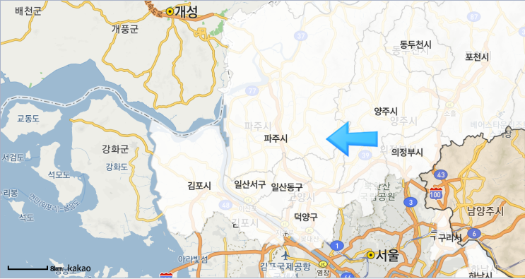  경기도 파주시 분석