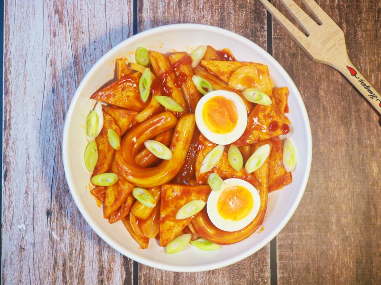  분모자 뜻 성분  불리기, 납작훠궈면 분모자떡 옛날 학교앞 떡볶이 레시피
