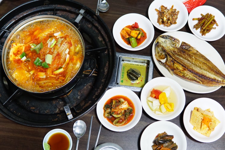  수진역 맛집 김치찌개 생선구이, 한국사람은 한식 백반이 최고