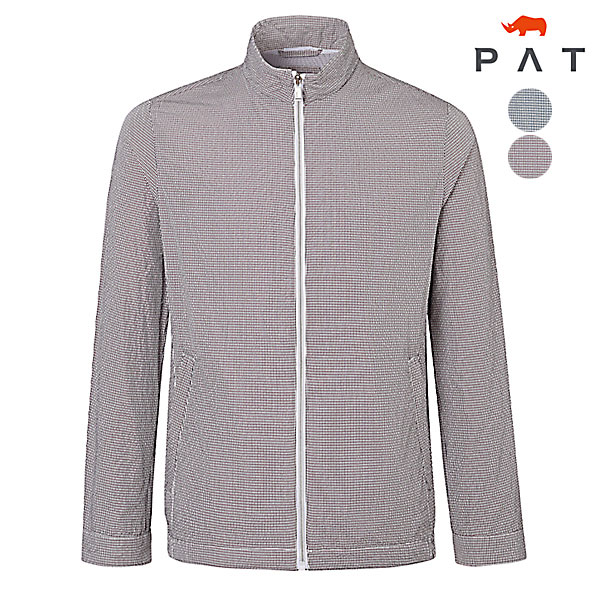  인기 많은 PAT PAT 남성 깅엄 체크 써커 점퍼_1F11315 ···