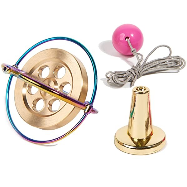 인지도 있는 Joytech Precision Gyroscope Kill Time Metal Anti-Gravity Spinner Balance Toy Colorful JA06 추천