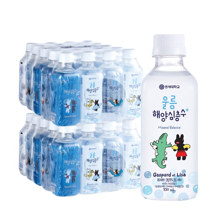 구매평 좋은 연세대학교 울릉 해양심층수 330ml, 40개 ···