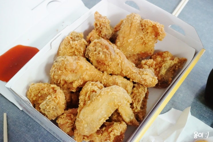  bbq 치킨 BBQ기프티콘주문으로 먹었지요~