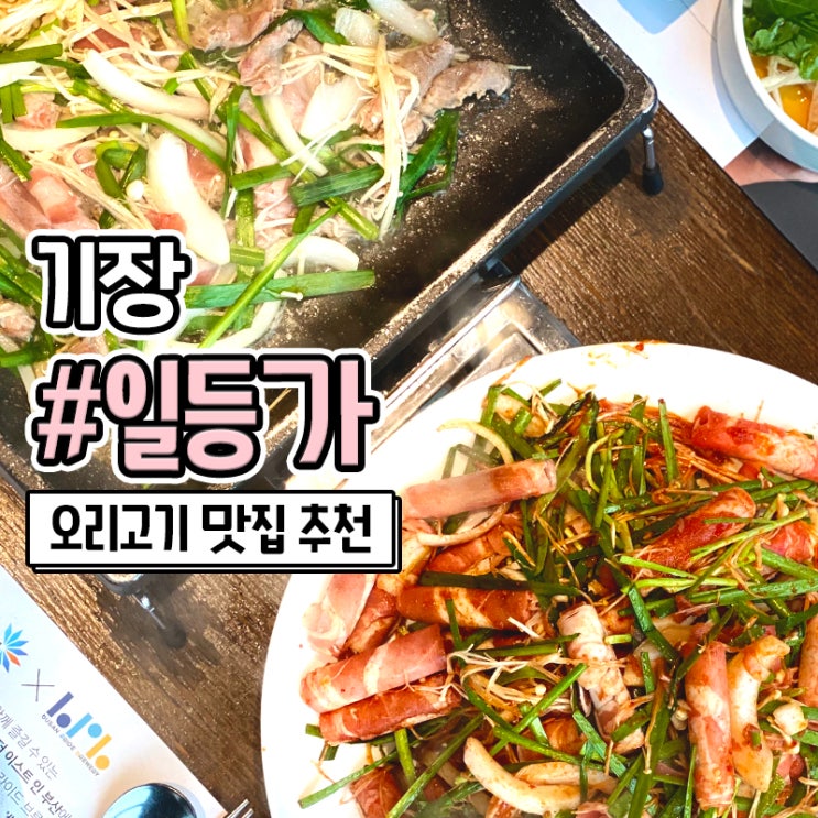  홀딱 반한 부산 기장 오리고기 맛집 일등가
