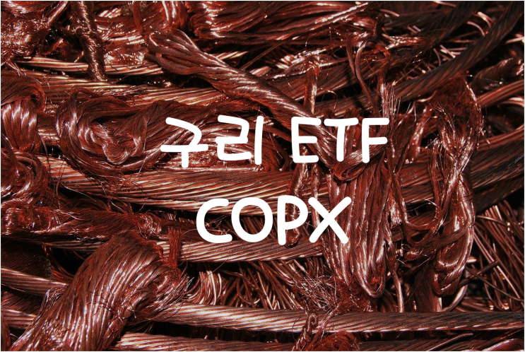  [미국주식] 구리 관련 기업들에 투자하는 ETF인 COPX