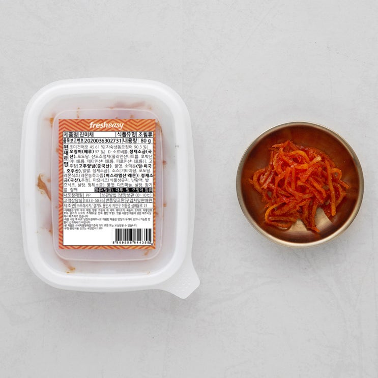 선호도 높은 프레시지 진미채, 80g, 1개 ··· 선호도 높은 프레시지 진미채, 80g, 1개 ···