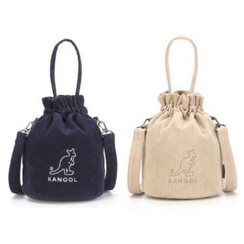 요즘 인기있는 캉골 [해외] 코드 버켓백 3768 Cord Bucket Bag (다크네이비 베이지) 좋아요