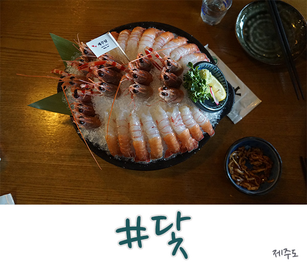  제주 닻 딱새우와 요리 유명한거 아시죠?