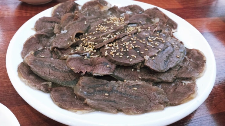  큰집 나주곰탕 한전앞 맛집에서 수육 후기
