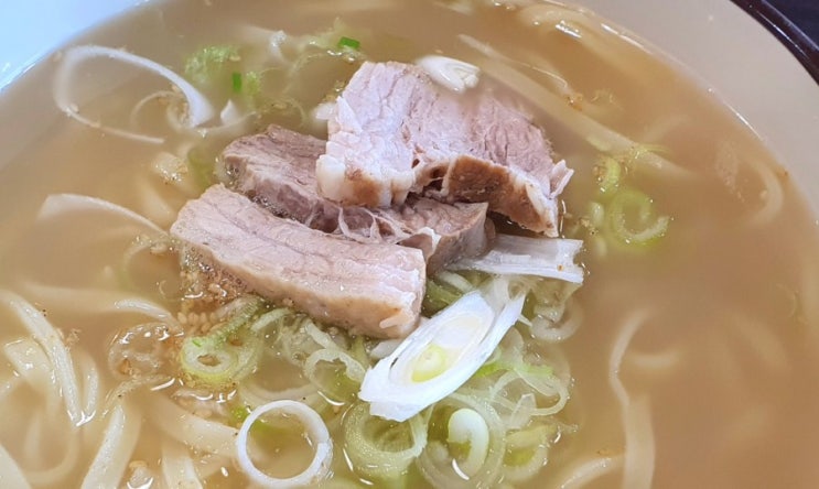  부천시청 맛집, 수육을 함께 먹는 백제칼국수 본점