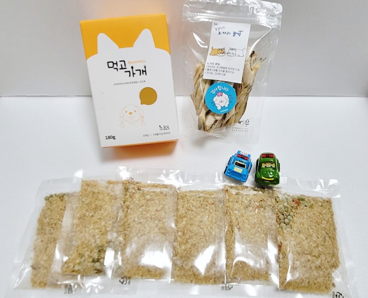  [강아지간식] 강아지여름보양식 - 먹고가개 황태 야채믹스