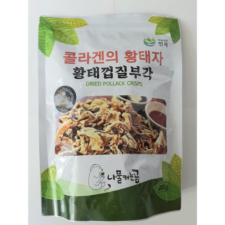 선택고민 해결 콜라겐의 황태자 황태껍질부각 200g * 1개 와사비맛 매운맛출시 **특전**구운곱창김 샐러드용줄다시마한끼분증정, 불닭매운맛 좋아요