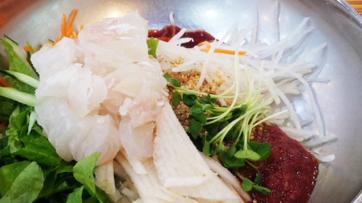  부산 기장 놀러가면 꼭 먹어봐야 하는 물회 맛집 송원물회횟집
