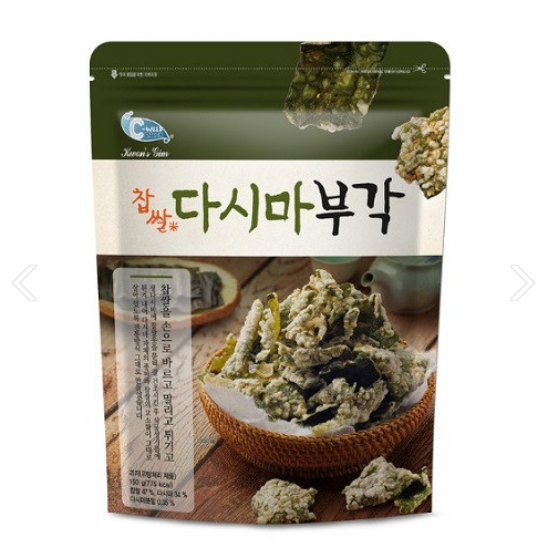 많이 찾는 코스트코 찹쌀 다시마부각 대용량 150g, 1개 좋아요