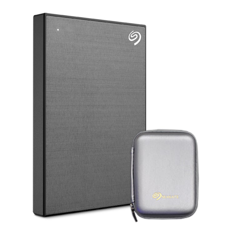 최근 인기있는 씨게이트 외장하드 Backup plus Slim + Rescue + 파우치, 1TB, SpaceGrey 좋아요