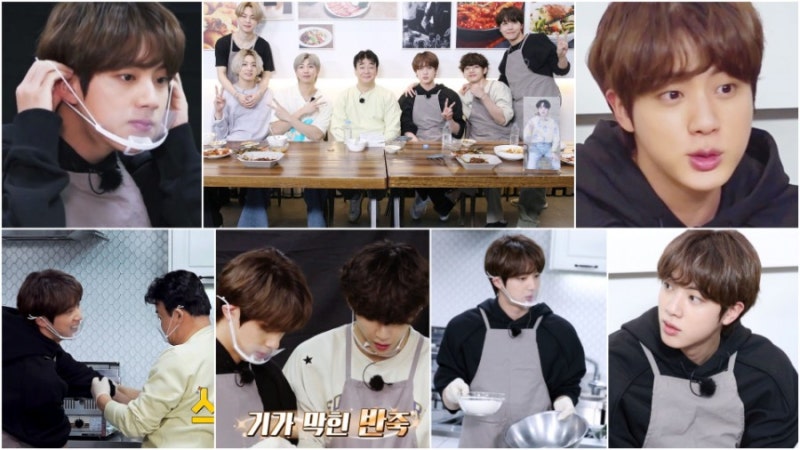 [BTS Jin] A Glance Is All It Takes! Baek-saem's Star Pupil Seokjinie on Run BTS! EP142