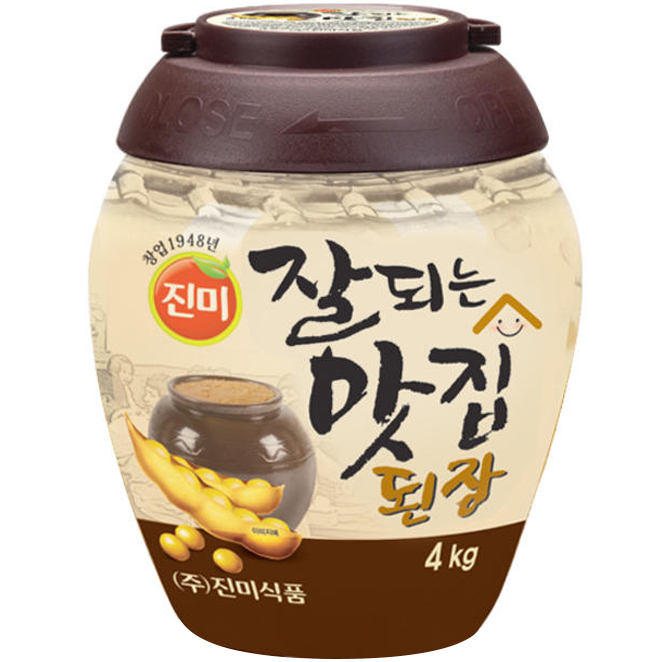 요즘 인기있는 진미식품 진미 잘되는 맛집 된장 4kg, 1개 ··· 요즘 인기있는 진미식품 진미 잘되는 맛집 된장 4kg, 1개 ···